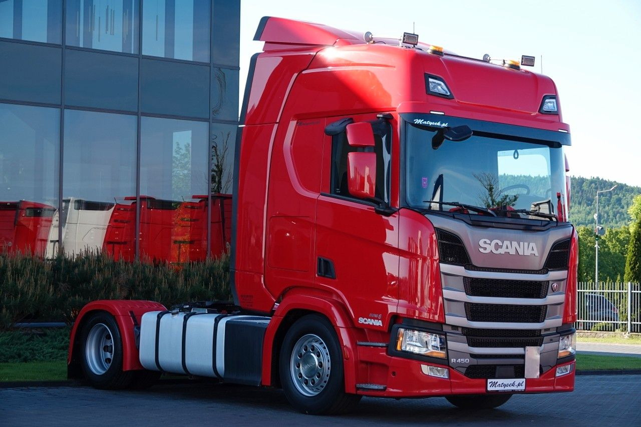 Scania R 450 / LOWDECK / MEGA / OPONY 100% / 2021 / - Тягач: фото 2 Scania R 450 / LOWDECK / MEGA / OPONY 100% / 2021 / - Тягач: фото 2