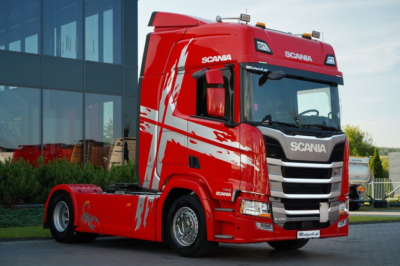 Scania R 450 / OPONY 100% / PO KONTRAKCIE SERWISOWYM - Тягач: фото 1 Scania R 450 / OPONY 100% / PO KONTRAKCIE SERWISOWYM - Тягач: фото 1
