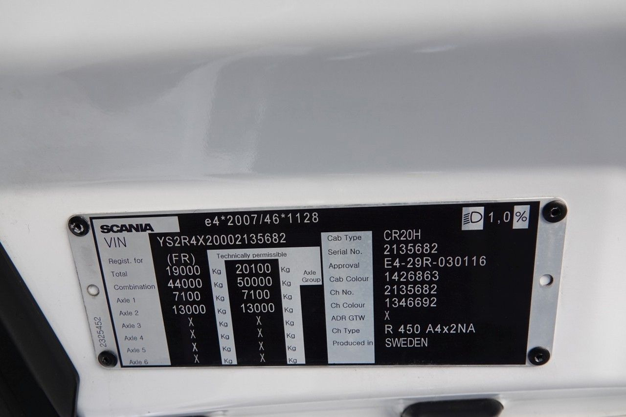 Тягач Scania R 450 / RETARDER / I-PARK COOL / OPONY 100% / PO: фото 18