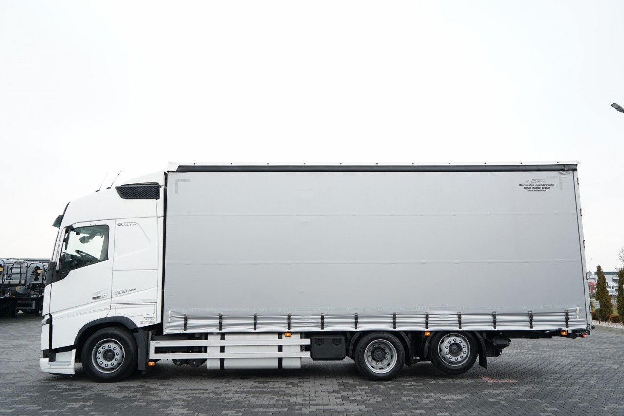 Volvo FH 500 / SOLÓWKA / 6X2 / MEGA / OŚ PODNOSZONA / - Тентованный грузовик: фото 3 Volvo FH 500 / SOLÓWKA / 6X2 / MEGA / OŚ PODNOSZONA / - Тентованный грузовик: фото 3
