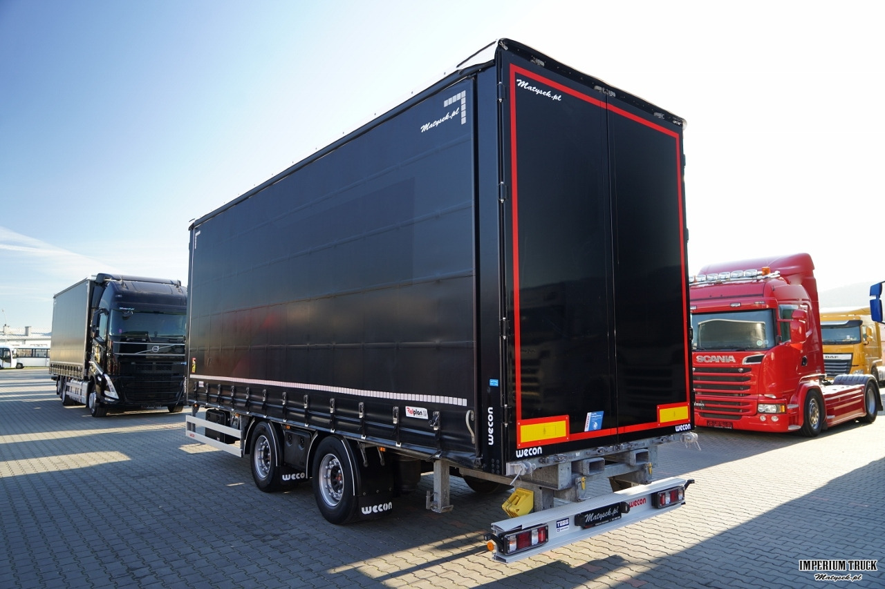 WECON / PRZYCZEPA - 7,7 M / TANDEM / PRZEJAZDOWA / ZAWIESIE DOKI DO WÓZKA / SAF / 2023 ROK - Тентованный прицеп: фото 3 WECON / PRZYCZEPA - 7,7 M / TANDEM / PRZEJAZDOWA / ZAWIESIE DOKI DO WÓZKA / SAF / 2023 ROK - Тентованный прицеп: фото 3