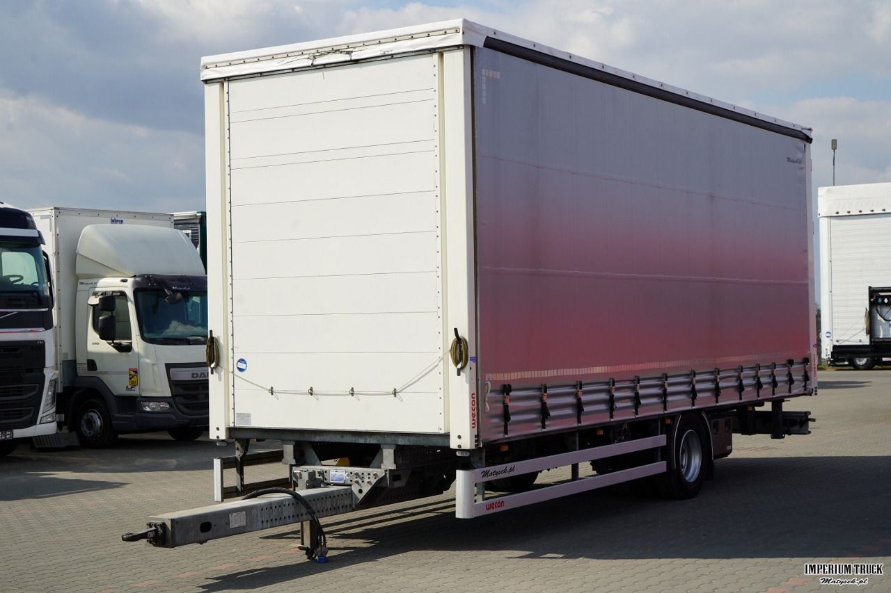 WECON / PRZYCZEPA - 7,7 M / TANDEM / SAF / 2022 ROK - Тентованный прицеп: фото 1 WECON / PRZYCZEPA - 7,7 M / TANDEM / SAF / 2022 ROK - Тентованный прицеп: фото 1