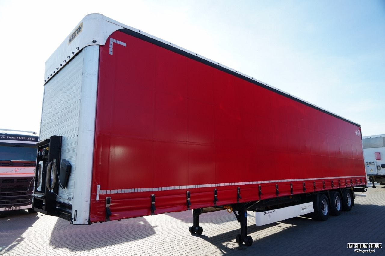 WIELTON FIRANKA MEGA / LOWDECK / BDE - ROZSUWANE SŁUPKI / DACH PODNOSZONY / OSIE SAF - Тентованный полуприцеп: фото 4 WIELTON FIRANKA MEGA / LOWDECK / BDE - ROZSUWANE SŁUPKI / DACH PODNOSZONY / OSIE SAF - Тентованный полуприцеп: фото 4