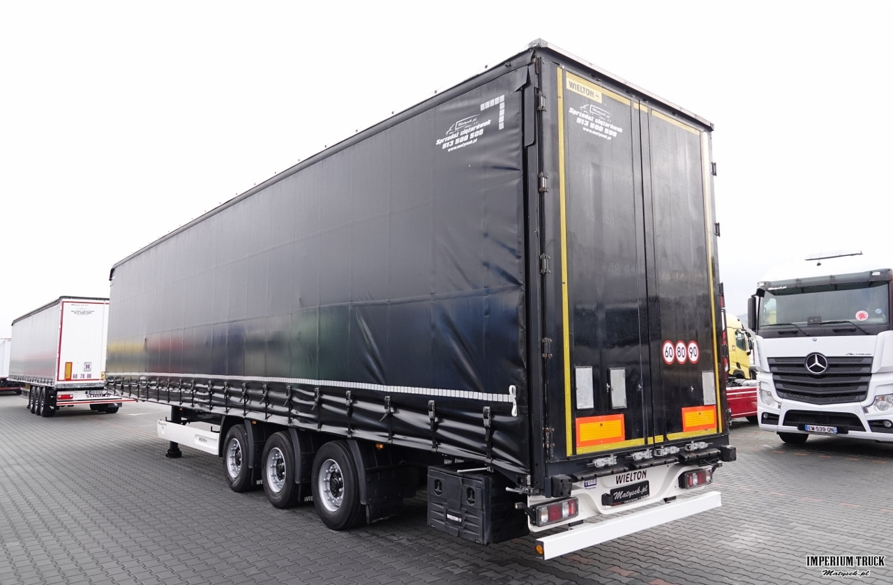 WIELTON / FIRANKA / MEGA / LOWDECK / OŚ PODNOSZONA / 2016 ROK / DACH PODNOSZONY - Тентованный полуприцеп: фото 4 WIELTON / FIRANKA / MEGA / LOWDECK / OŚ PODNOSZONA / 2016 ROK / DACH PODNOSZONY - Тентованный полуприцеп: фото 4
