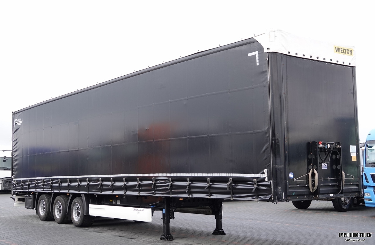 WIELTON / FIRANKA / MEGA / LOWDECK / OŚ PODNOSZONA / 2016 ROK / DACH PODNOSZONY - Тентованный полуприцеп: фото 1 WIELTON / FIRANKA / MEGA / LOWDECK / OŚ PODNOSZONA / 2016 ROK / DACH PODNOSZONY - Тентованный полуприцеп: фото 1