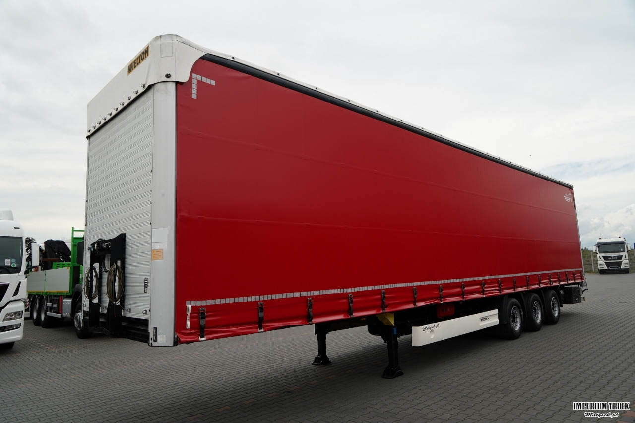 WIELTON FIRANKA MEGA / LOWDECK / OŚ PODNOSZONA / OSIE SAF - Тентованный полуприцеп: фото 4 WIELTON FIRANKA MEGA / LOWDECK / OŚ PODNOSZONA / OSIE SAF - Тентованный полуприцеп: фото 4