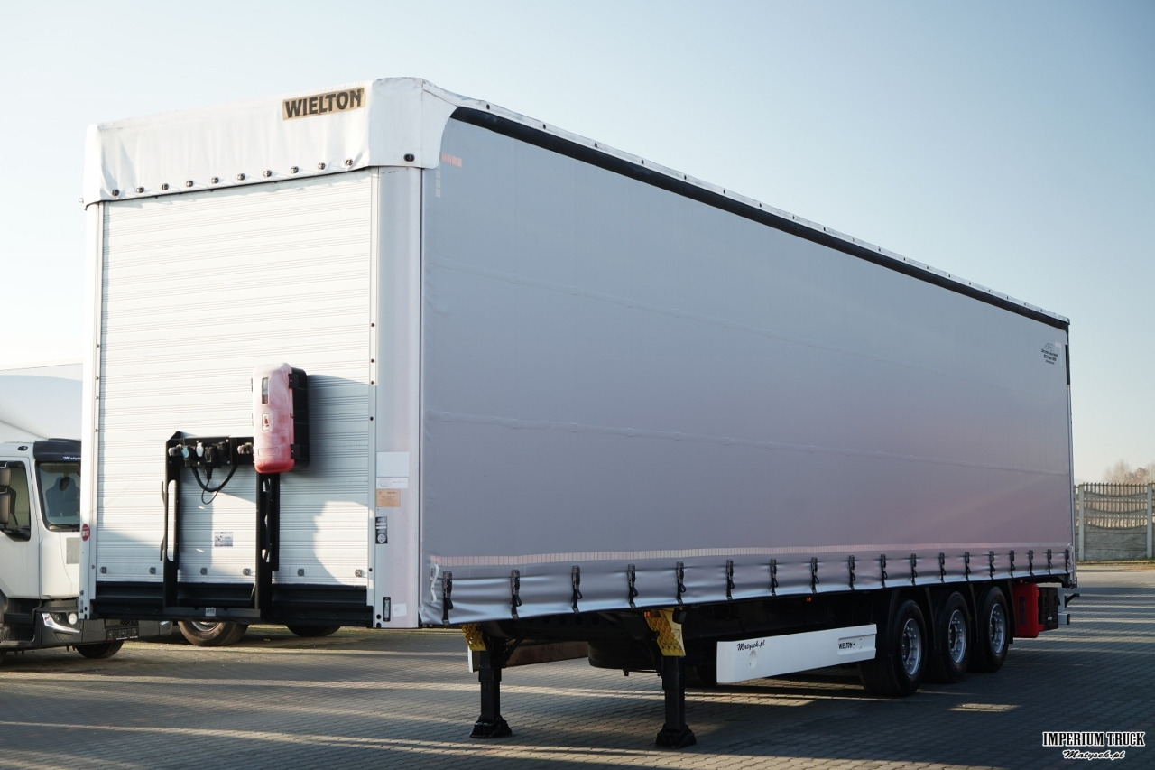 WIELTON FIRANKA / MEGA / OŚ PODNOSZONA / OSIE SAF / - Тентованный полуприцеп: фото 1 WIELTON FIRANKA / MEGA / OŚ PODNOSZONA / OSIE SAF / - Тентованный полуприцеп: фото 1