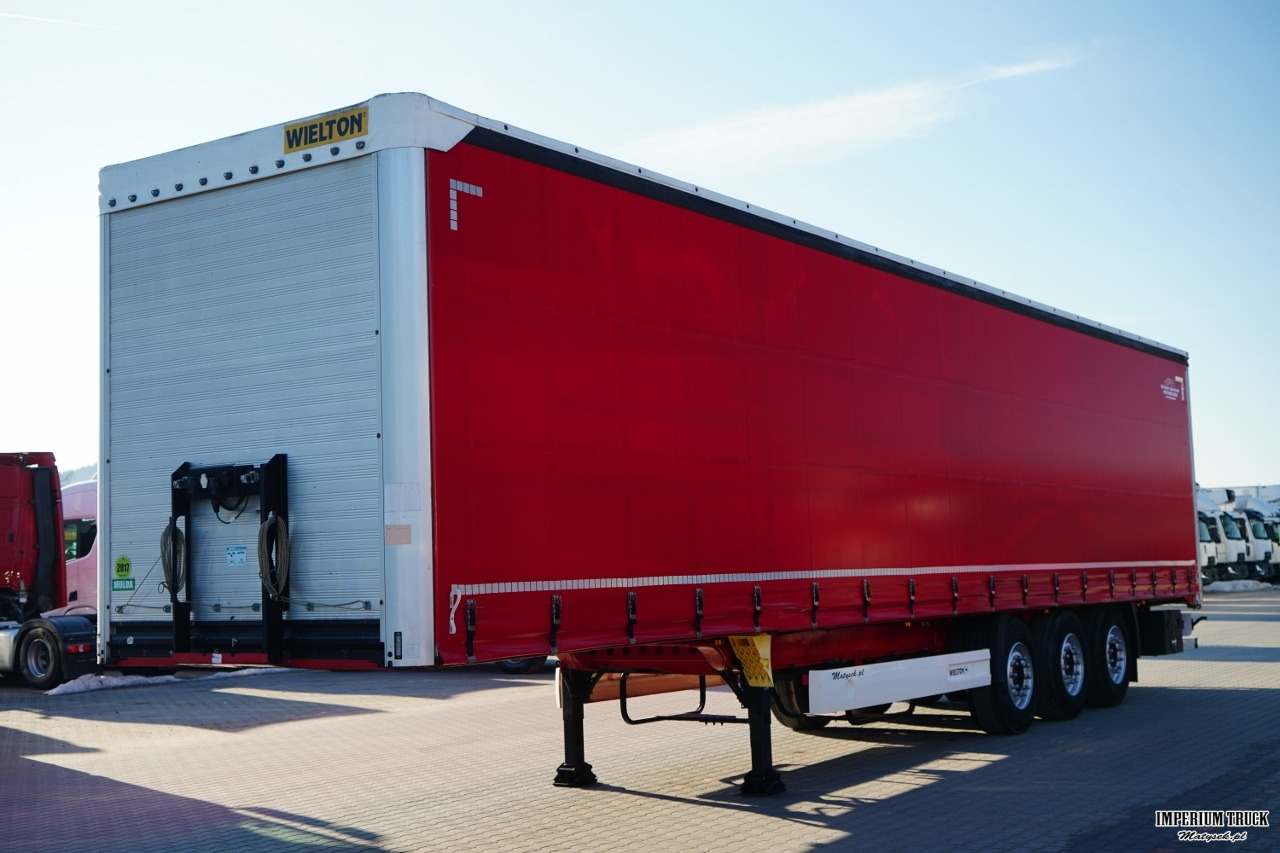 WIELTON / FIRANKA STANDARD / MULDA DO STALI - 9 M / OŚ PODNOSZONA / SAF / - Тентованный полуприцеп: фото 3 WIELTON / FIRANKA STANDARD / MULDA DO STALI - 9 M / OŚ PODNOSZONA / SAF / - Тентованный полуприцеп: фото 3