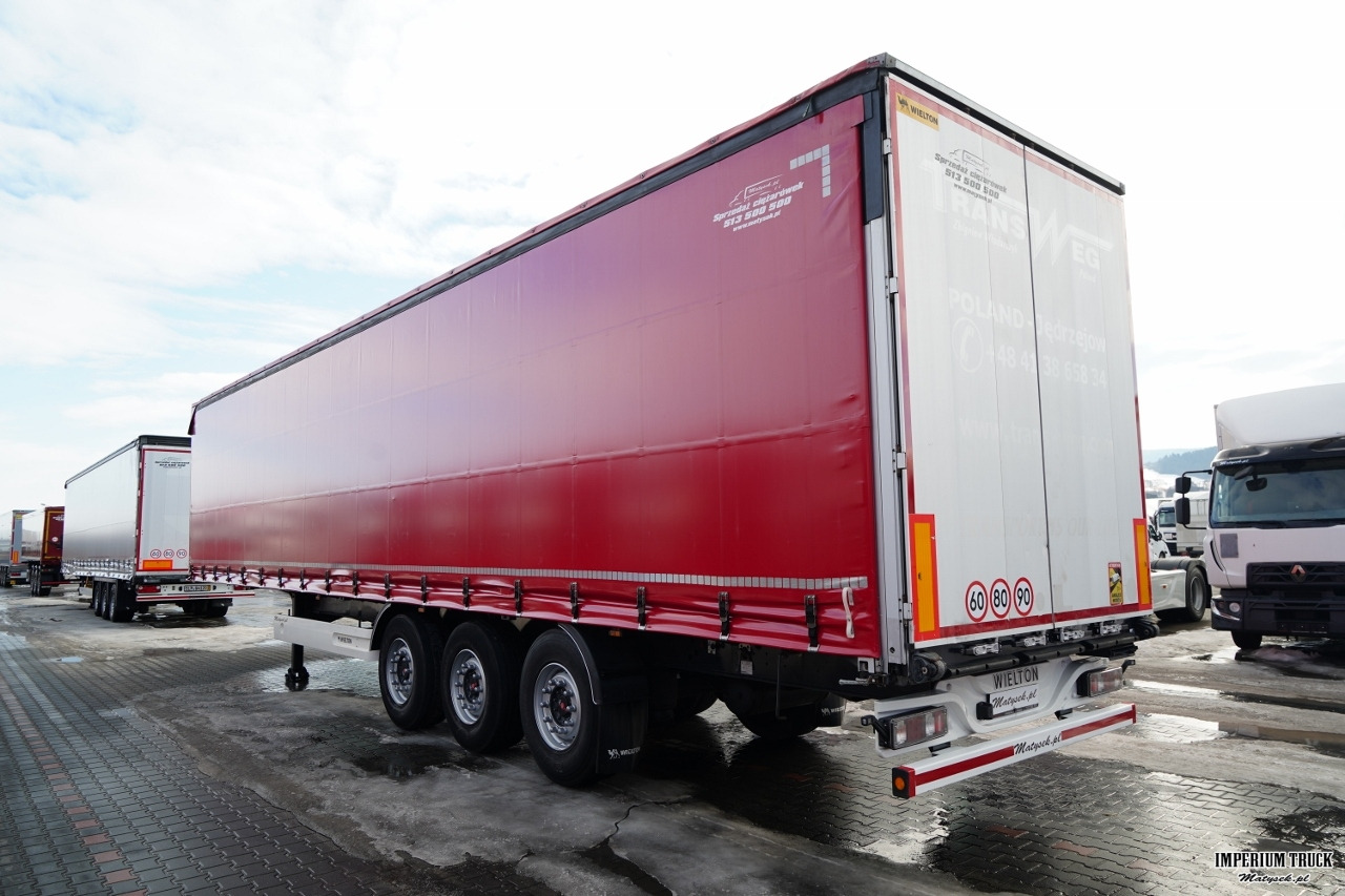 WIELTON / FIRANKA STANDARD / MULDA DO STALI - 9 M / OŚ PODNOSZONA / SAF / - Тентованный полуприцеп: фото 5 WIELTON / FIRANKA STANDARD / MULDA DO STALI - 9 M / OŚ PODNOSZONA / SAF / - Тентованный полуприцеп: фото 5