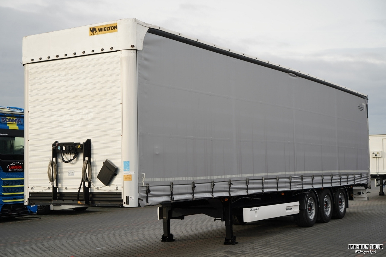WIELTON FIRANKA STANDARD / PODNOSZONY DACH / SYSTEM BDE - ROZSUWANE SŁUPKI / OŚ PODNOSZONA / MAŁO UŻYWANA - Тентованный полуприцеп: фото 3 WIELTON FIRANKA STANDARD / PODNOSZONY DACH / SYSTEM BDE - ROZSUWANE SŁUPKI / OŚ PODNOSZONA / MAŁO UŻYWANA - Тентованный полуприцеп: фото 3