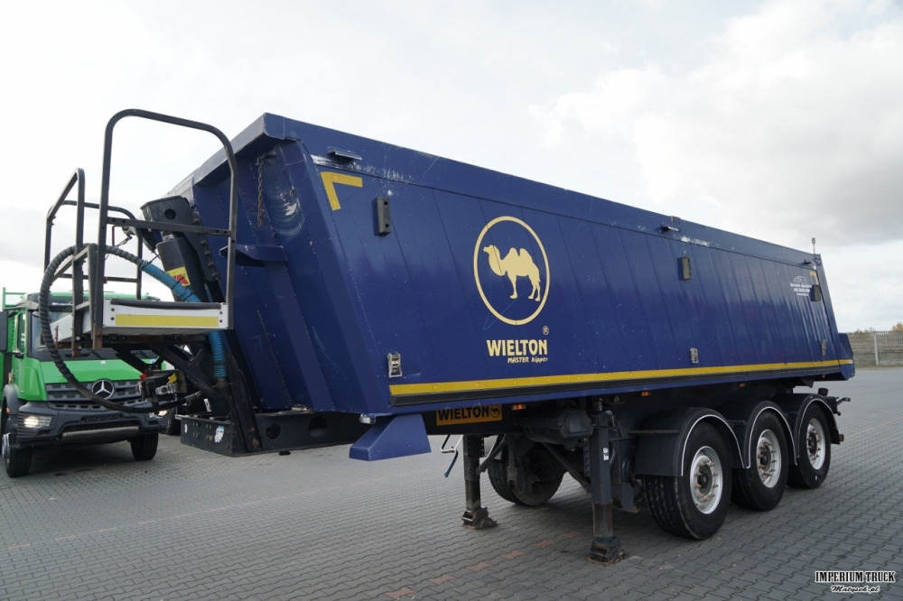 WIELTON / WYWROTKA / 24 M3 / ALUMINIOWA / OŚ PODNOSZONA / OSIE SAF / PO KONTRAKCIE SERWISOWYM - Самосвальный полуприцеп: фото 4 WIELTON / WYWROTKA / 24 M3 / ALUMINIOWA / OŚ PODNOSZONA / OSIE SAF / PO KONTRAKCIE SERWISOWYM - Самосвальный полуприцеп: фото 4