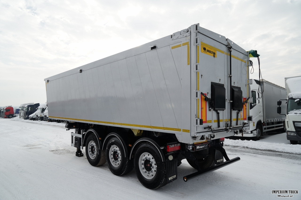 WIELTON / WYWROTKA / 41 M3 / ALUMINIOWA / 2x OŚ PODNOSZONA / OSIE SAF / ALUFELGI - Самосвальный полуприцеп: фото 5 WIELTON / WYWROTKA / 41 M3 / ALUMINIOWA / 2x OŚ PODNOSZONA / OSIE SAF / ALUFELGI - Самосвальный полуприцеп: фото 5