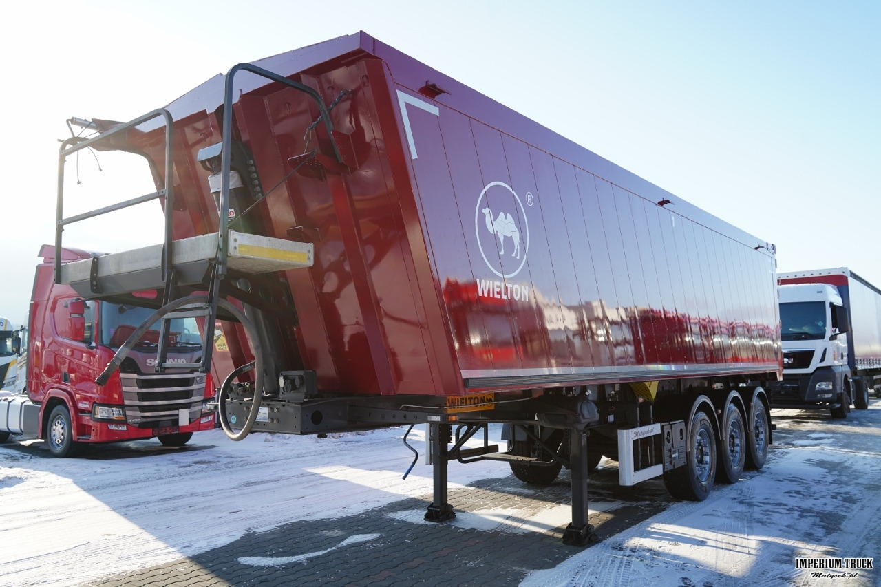 WIELTON / WYWROTKA 45 M3 / ALUMINIOWA / OŚ PODNOSZONA / OSIE SAF / - Самосвальный полуприцеп: фото 4 WIELTON / WYWROTKA 45 M3 / ALUMINIOWA / OŚ PODNOSZONA / OSIE SAF / - Самосвальный полуприцеп: фото 4