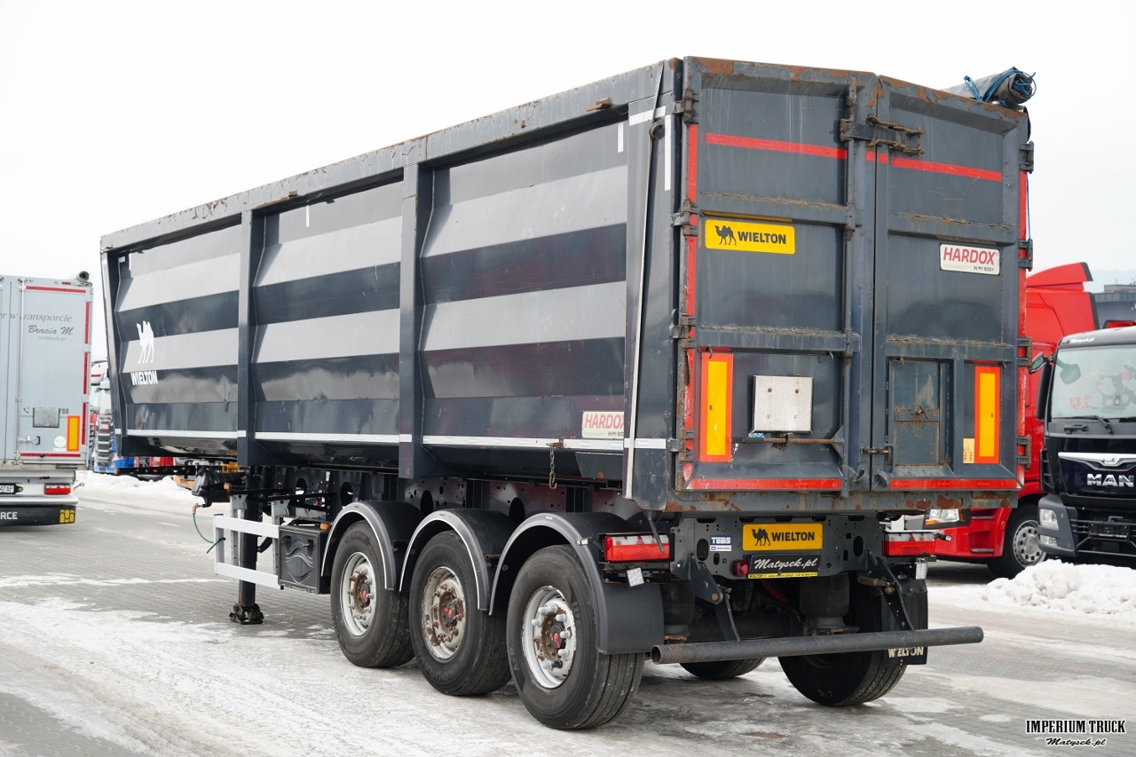 WIELTON / WYWROTKA / 51 M3 / STALOWA / HARDOX / OŚ PODNOSZONA / OSIE SAF - Самосвальный полуприцеп: фото 4 WIELTON / WYWROTKA / 51 M3 / STALOWA / HARDOX / OŚ PODNOSZONA / OSIE SAF - Самосвальный полуприцеп: фото 4