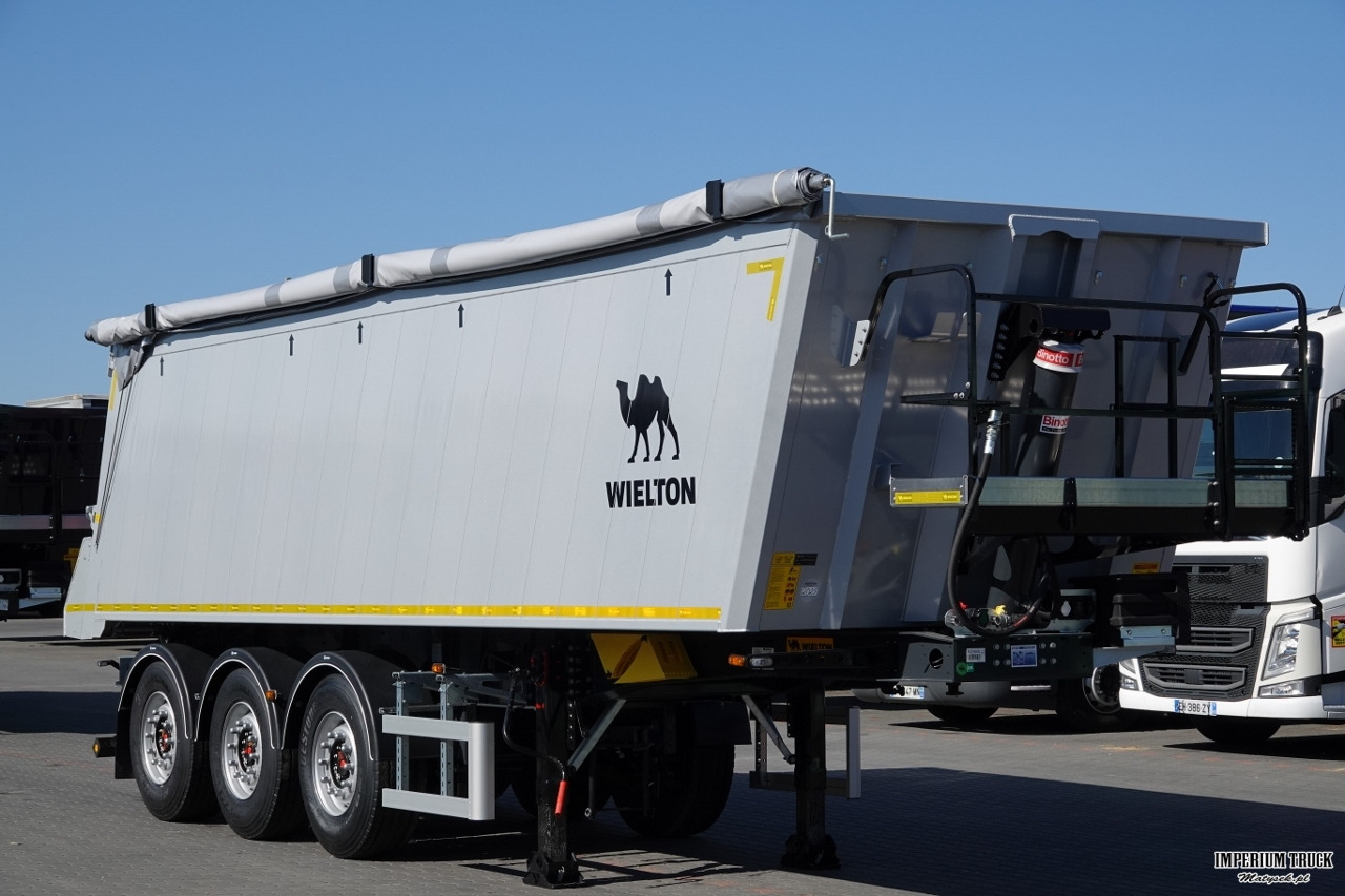 WIELTON / WYWROTKA ALUMINIOWA 36 M3 / KLAPA / FABRYCZNIE NOWA 2025 ROK / PODŁOGA 7MM / OŚ PODNOSZONA / DOSTĘPNA OD RĘKI - Самосвальный полуприцеп: фото 1 WIELTON / WYWROTKA ALUMINIOWA 36 M3 / KLAPA / FABRYCZNIE NOWA 2025 ROK / PODŁOGA 7MM / OŚ PODNOSZONA / DOSTĘPNA OD RĘKI - Самосвальный полуприцеп: фото 1