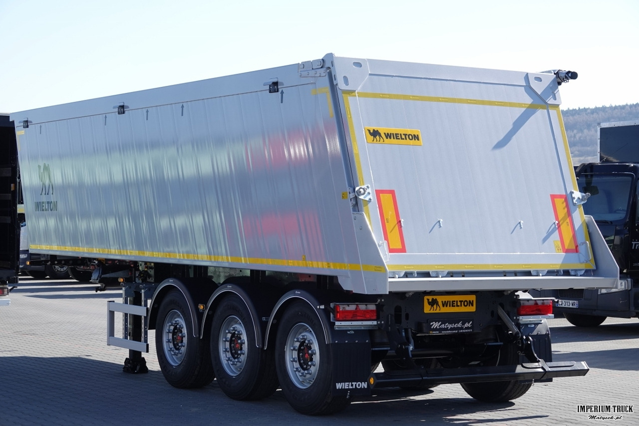 WIELTON / WYWROTKA ALUMINIOWA 36 M3 / KLAPA / FABRYCZNIE NOWA 2025 ROK / PODŁOGA 7MM / OŚ PODNOSZONA / DOSTĘPNA OD RĘKI - Самосвальный полуприцеп: фото 5 WIELTON / WYWROTKA ALUMINIOWA 36 M3 / KLAPA / FABRYCZNIE NOWA 2025 ROK / PODŁOGA 7MM / OŚ PODNOSZONA / DOSTĘPNA OD RĘKI - Самосвальный полуприцеп: фото 5