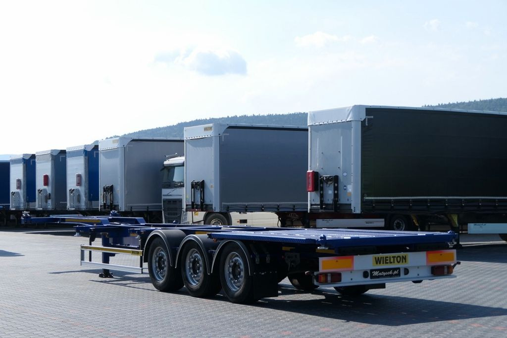 Wielton CHASISS / FOR CONTAINERS / LIFTED AXLE / SAF / - Полуприцеп-контейнеровоз/ Сменный кузов: фото 5 Wielton CHASISS / FOR CONTAINERS / LIFTED AXLE / SAF / - Полуприцеп-контейнеровоз/ Сменный кузов: фото 5