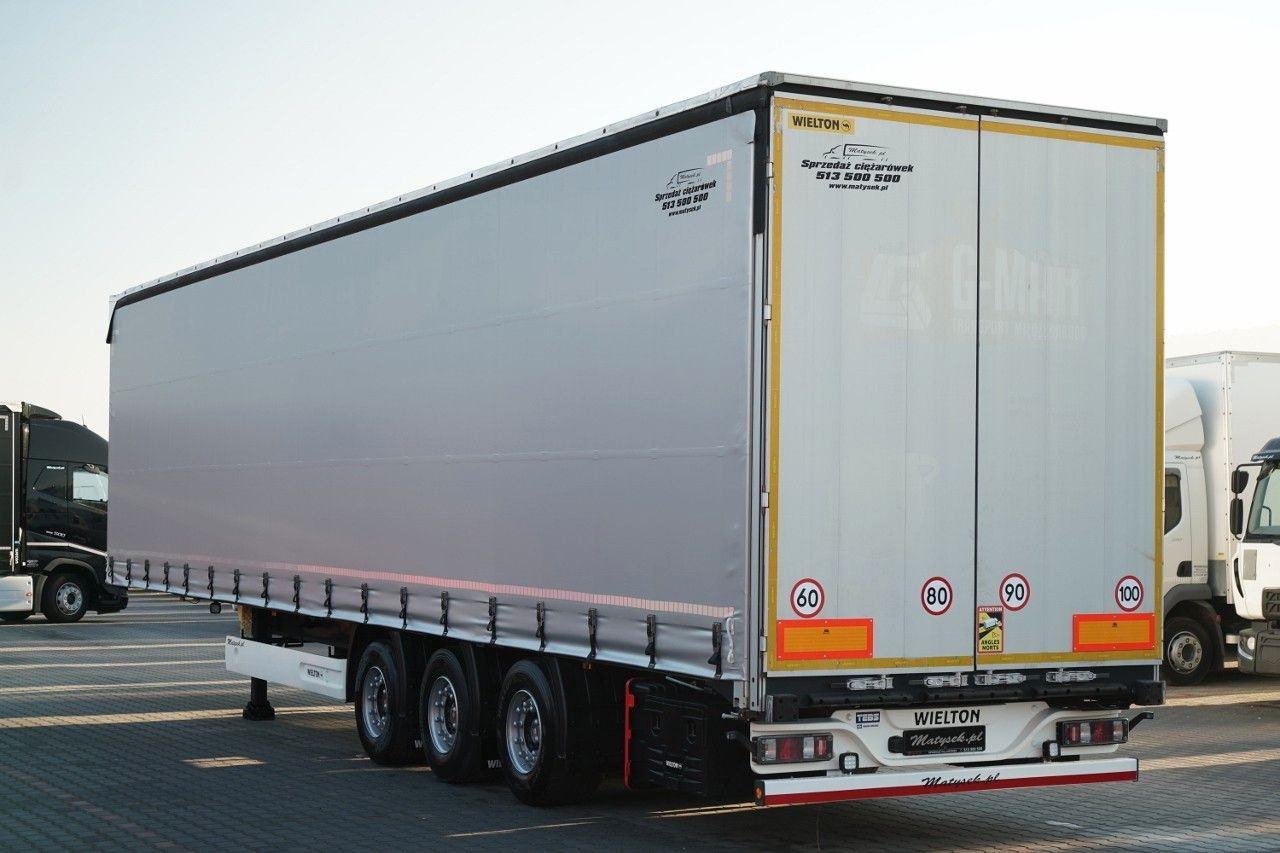 Wielton FIRANKA / MEGA / OŚ PODNOSZONA / OSIE SAF / - Тентованный полуприцеп: фото 3 Wielton FIRANKA / MEGA / OŚ PODNOSZONA / OSIE SAF / - Тентованный полуприцеп: фото 3