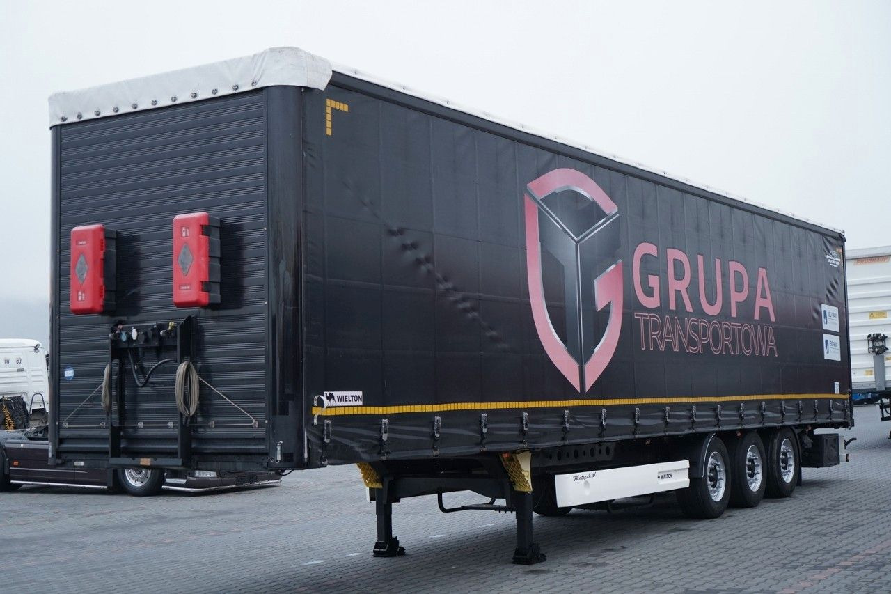 Wielton FIRANKA / VARIOS / 2x OŚ PODNOSZONA / - Тентованный полуприцеп: фото 1 Wielton FIRANKA / VARIOS / 2x OŚ PODNOSZONA / - Тентованный полуприцеп: фото 1