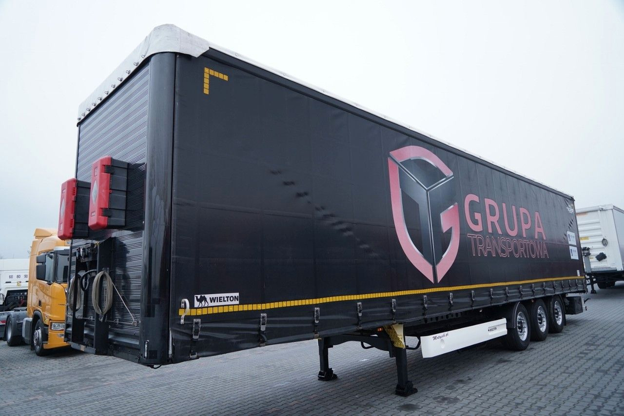 Wielton FIRANKA / VARIOS / 2x OŚ PODNOSZONA / - Тентованный полуприцеп: фото 2 Wielton FIRANKA / VARIOS / 2x OŚ PODNOSZONA / - Тентованный полуприцеп: фото 2