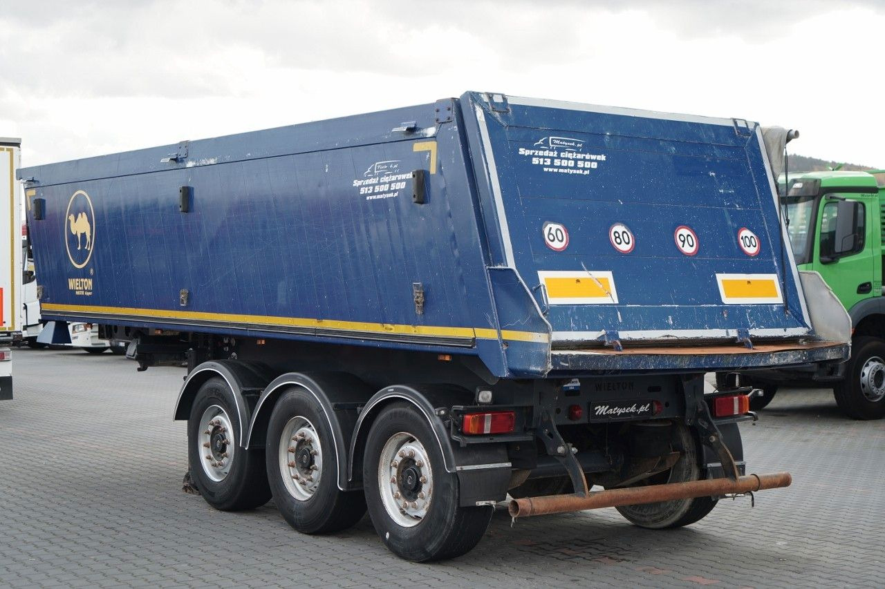 Wielton WYWROTKA / 24 M3 / ALUMINIOWA / OŚ PODNOSZONA / - Самосвальный полуприцеп: фото 4 Wielton WYWROTKA / 24 M3 / ALUMINIOWA / OŚ PODNOSZONA / - Самосвальный полуприцеп: фото 4