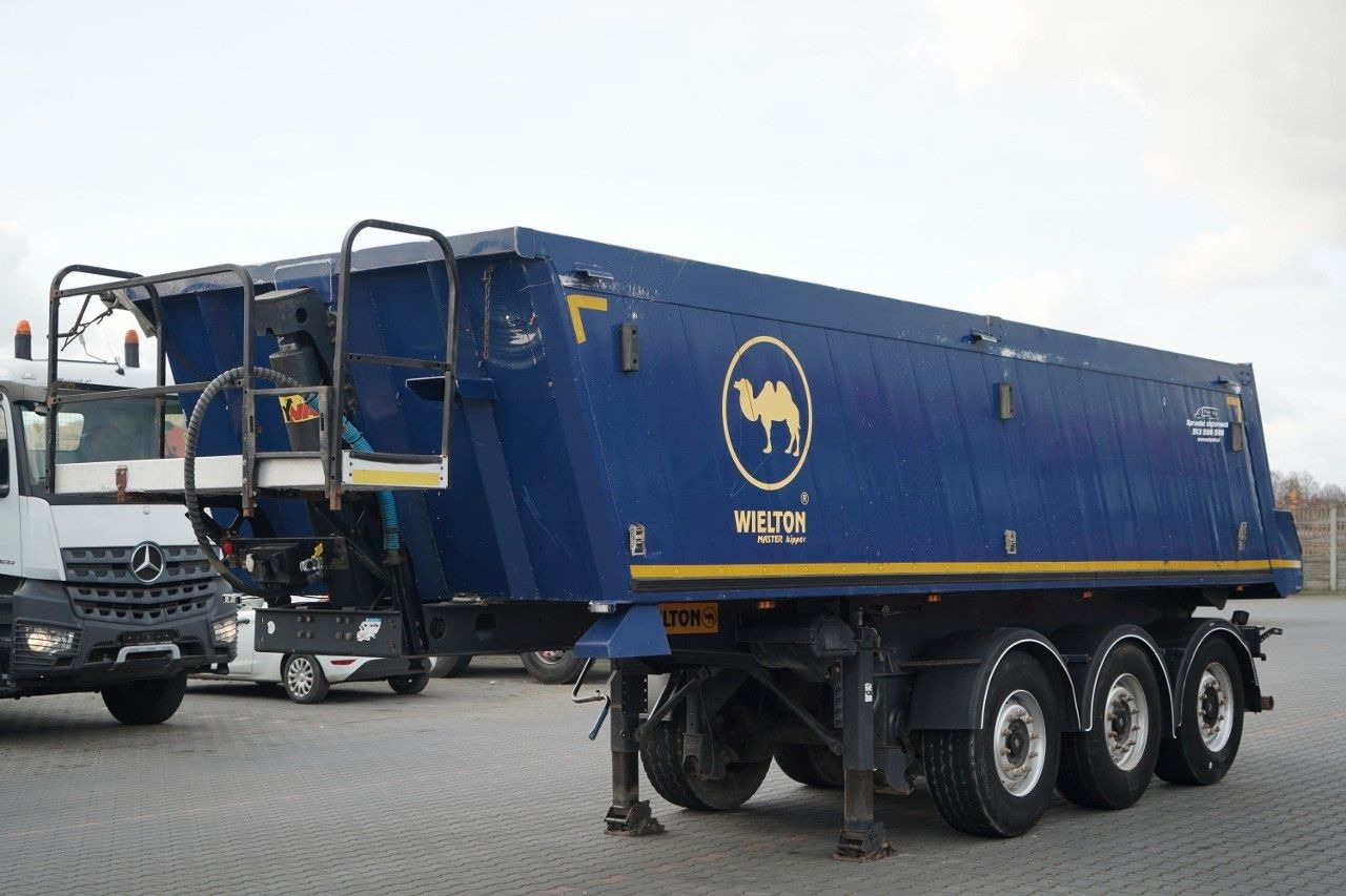 Wielton WYWROTKA / 24 M3 / ALUMINIOWA / OŚ PODNOSZONA / - Самосвальный полуприцеп: фото 1 Wielton WYWROTKA / 24 M3 / ALUMINIOWA / OŚ PODNOSZONA / - Самосвальный полуприцеп: фото 1