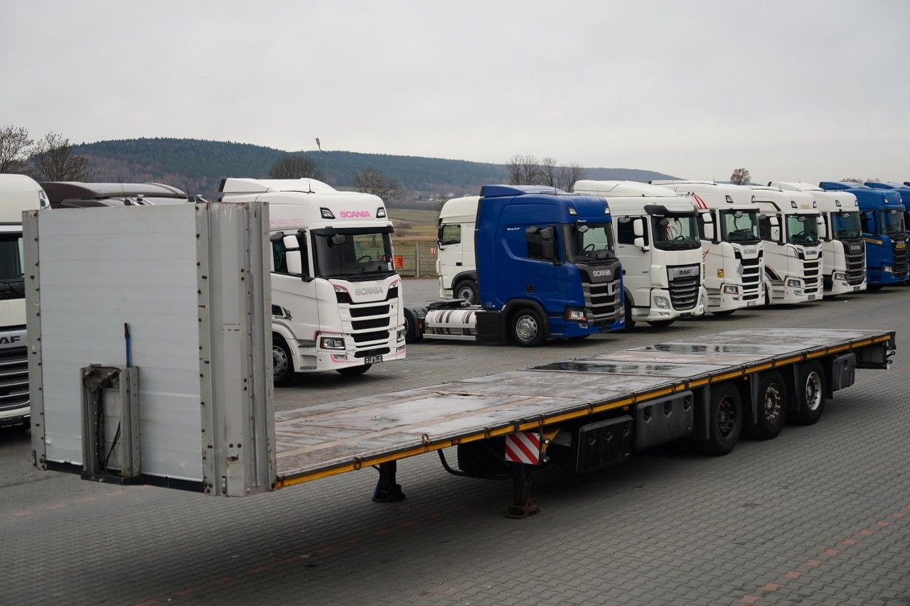 ZASŁAW PLATFORMA NISKOPODWOZIOWA + HAKI PODKONTENERY - Полуприцеп бортовой/ Платформа: фото 4 ZASŁAW PLATFORMA NISKOPODWOZIOWA + HAKI PODKONTENERY - Полуприцеп бортовой/ Платформа: фото 4