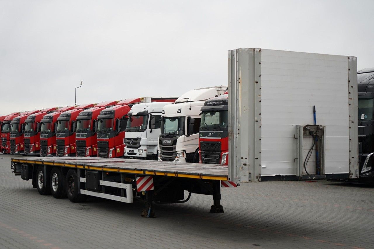 ZASŁAW PLATFORMA NISKOPODWOZIOWA + HAKI PODKONTENERY - Полуприцеп бортовой/ Платформа: фото 2 ZASŁAW PLATFORMA NISKOPODWOZIOWA + HAKI PODKONTENERY - Полуприцеп бортовой/ Платформа: фото 2