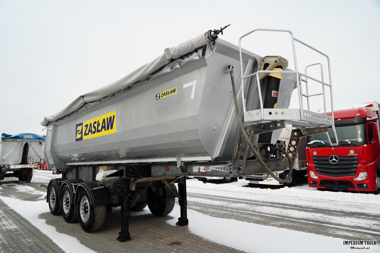 ZASŁAW / WYWROTKA 25 m3 / STALOWA / RYNNA / OŚ PODNOSZONA - Самосвальный полуприцеп: фото 2 ZASŁAW / WYWROTKA 25 m3 / STALOWA / RYNNA / OŚ PODNOSZONA - Самосвальный полуприцеп: фото 2