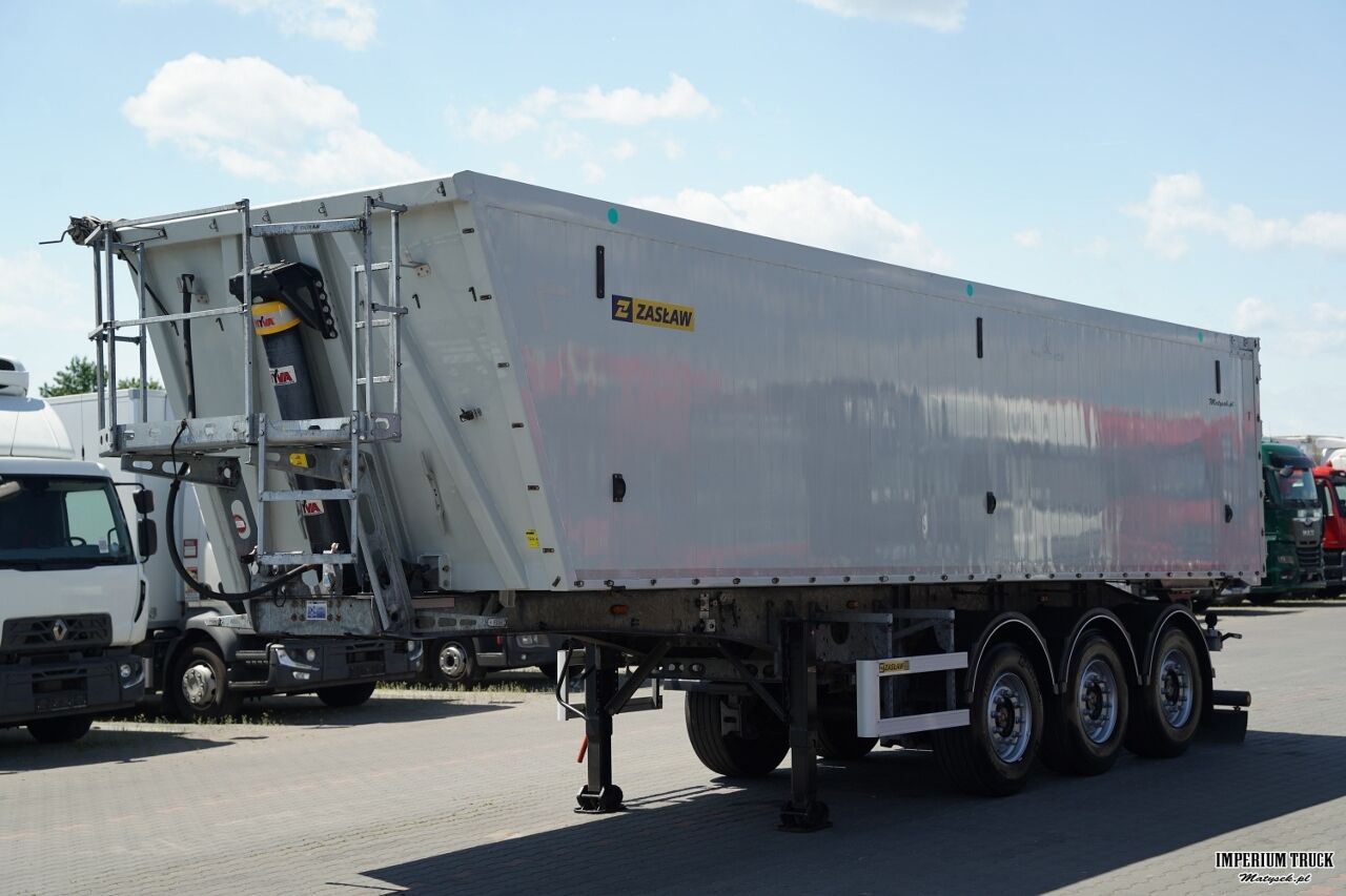 ZASŁAW / WYWROTKA 43 M3 / ALUMINIOWA / OŚ PODNOSZONA / OSIE SAF / - Самосвальный полуприцеп: фото 3 ZASŁAW / WYWROTKA 43 M3 / ALUMINIOWA / OŚ PODNOSZONA / OSIE SAF / - Самосвальный полуприцеп: фото 3