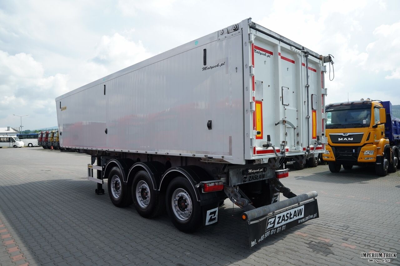 ZASŁAW / WYWROTKA ALUMINIOWA / 43 m3 / OŚ PODNOSZONA / OSIE SAF - Самосвальный полуприцеп: фото 5 ZASŁAW / WYWROTKA ALUMINIOWA / 43 m3 / OŚ PODNOSZONA / OSIE SAF - Самосвальный полуприцеп: фото 5