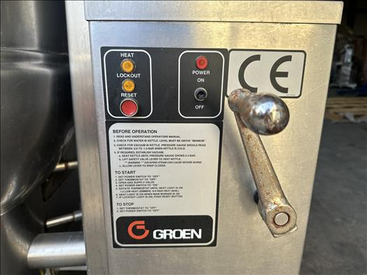 Groen DH/1-40 Boiling pan kettle - Пищевое оборудование: фото 4 Groen DH/1-40 Boiling pan kettle - Пищевое оборудование: фото 4