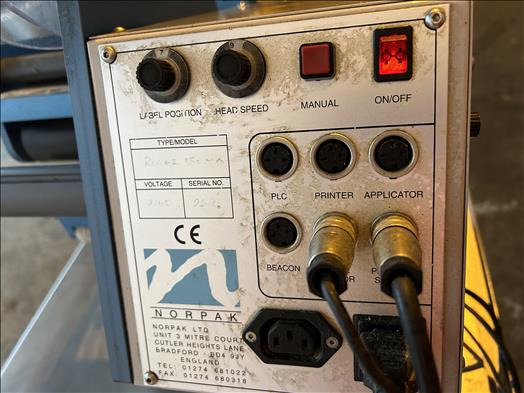 Norpak Rover150 label applicator - Упаковочное оборудование: фото 5 Norpak Rover150 label applicator - Упаковочное оборудование: фото 5