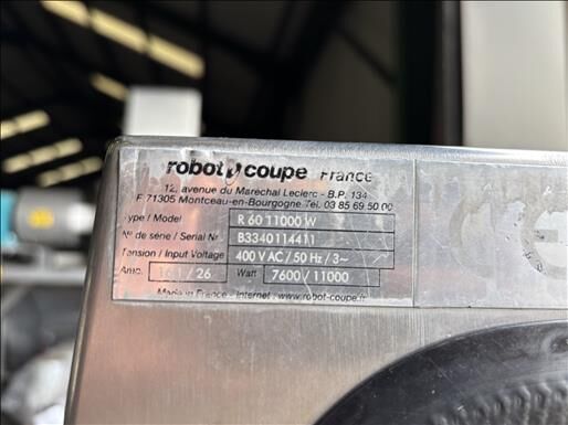 Robot Coupe R60 Vertical cutter mixer - Пищевое оборудование: фото 5 Robot Coupe R60 Vertical cutter mixer - Пищевое оборудование: фото 5