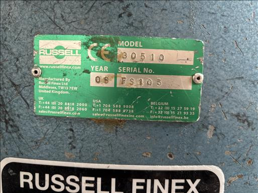 Russell Finex 30510 Separator - Зерноочистительная машина: фото 4 Russell Finex 30510 Separator - Зерноочистительная машина: фото 4
