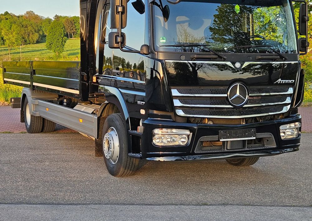 Mercedes-Benz ATEGO 1527/1530/RAMA/SKRZYNIOWY/FIRANKA/18PALET/EURO6/SPROWADZONY - Грузовик бортовой/ Платформа: фото 2 Mercedes-Benz ATEGO 1527/1530/RAMA/SKRZYNIOWY/FIRANKA/18PALET/EURO6/SPROWADZONY - Грузовик бортовой/ Платформа: фото 2
