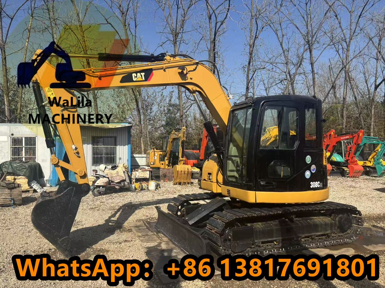 CATERPILLAR CAT308CCR - Мини-экскаватор: фото 1 CATERPILLAR CAT308CCR - Мини-экскаватор: фото 1