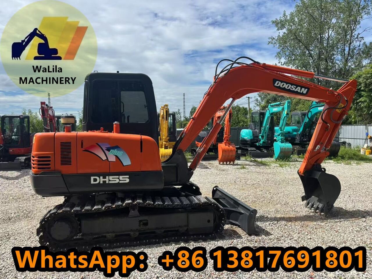 DOO DH55 - Мини-экскаватор: фото 1 DOO DH55 - Мини-экскаватор: фото 1