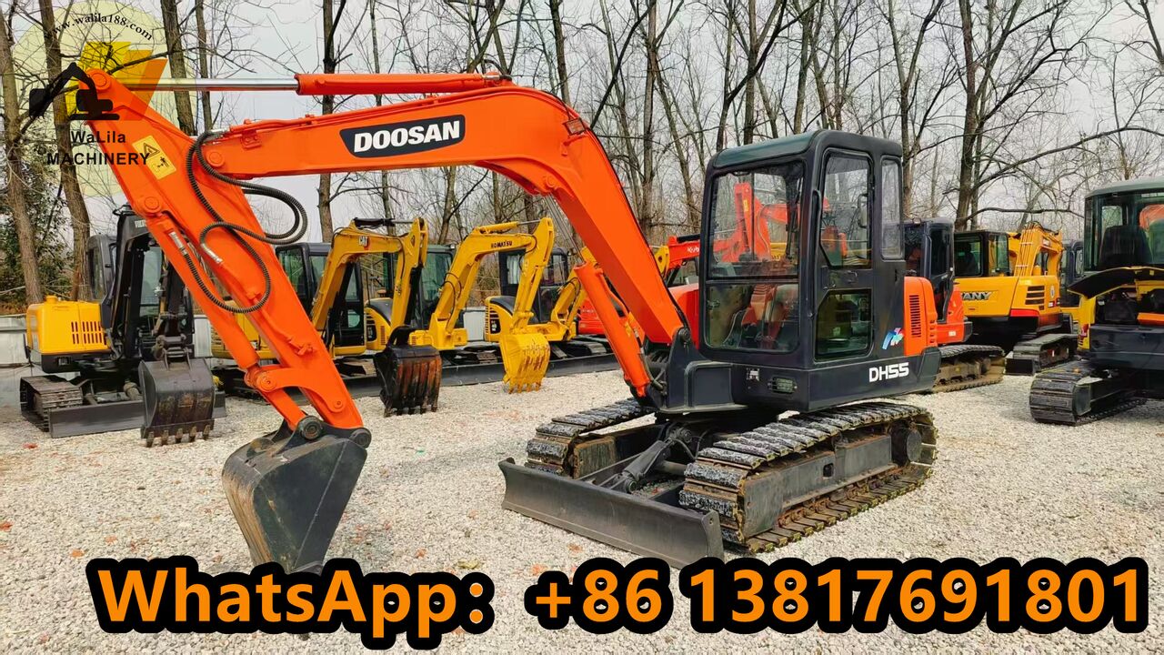 DOOSAN DH55 - Мини-экскаватор: фото 2 DOOSAN DH55 - Мини-экскаватор: фото 2