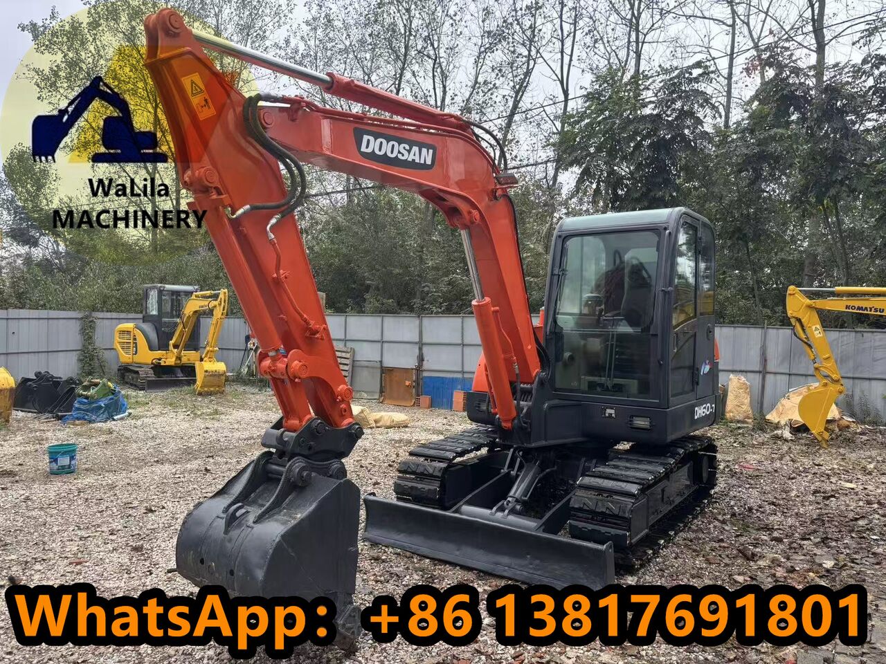 DOOSAN DH60-7 - Мини-экскаватор: фото 3 DOOSAN DH60-7 - Мини-экскаватор: фото 3