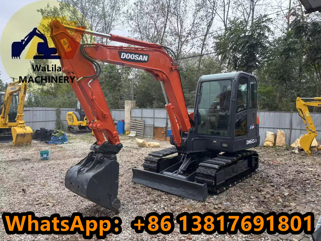 DOOSAN DH60 - Мини-экскаватор: фото 5 DOOSAN DH60 - Мини-экскаватор: фото 5