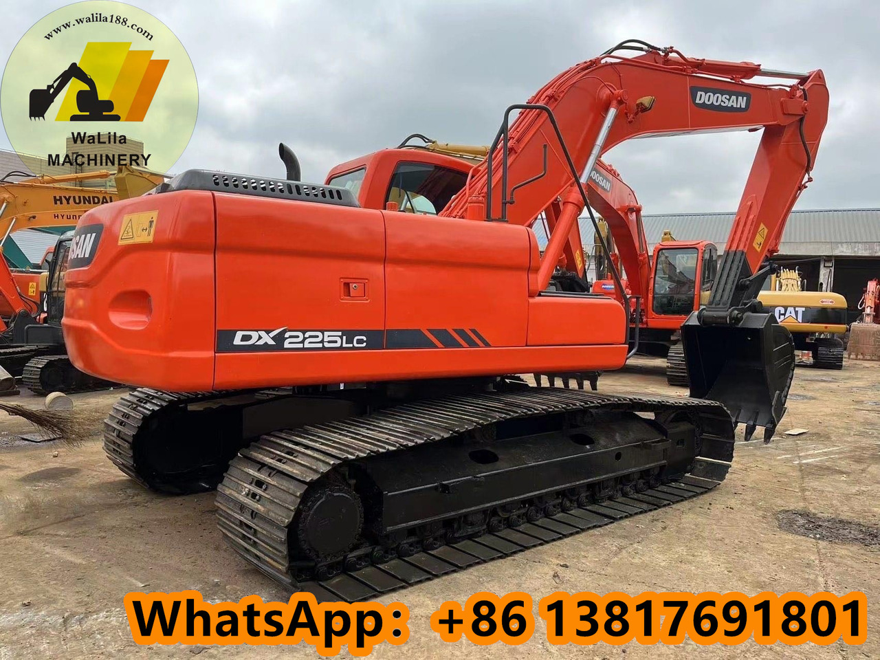 DOOSAN DX225 - Гусеничный экскаватор: фото 1 DOOSAN DX225 - Гусеничный экскаватор: фото 1