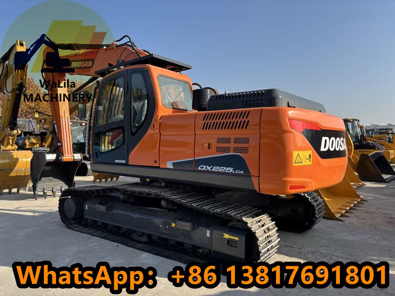 DOOSAN DX225 - Гусеничный экскаватор: фото 1 DOOSAN DX225 - Гусеничный экскаватор: фото 1