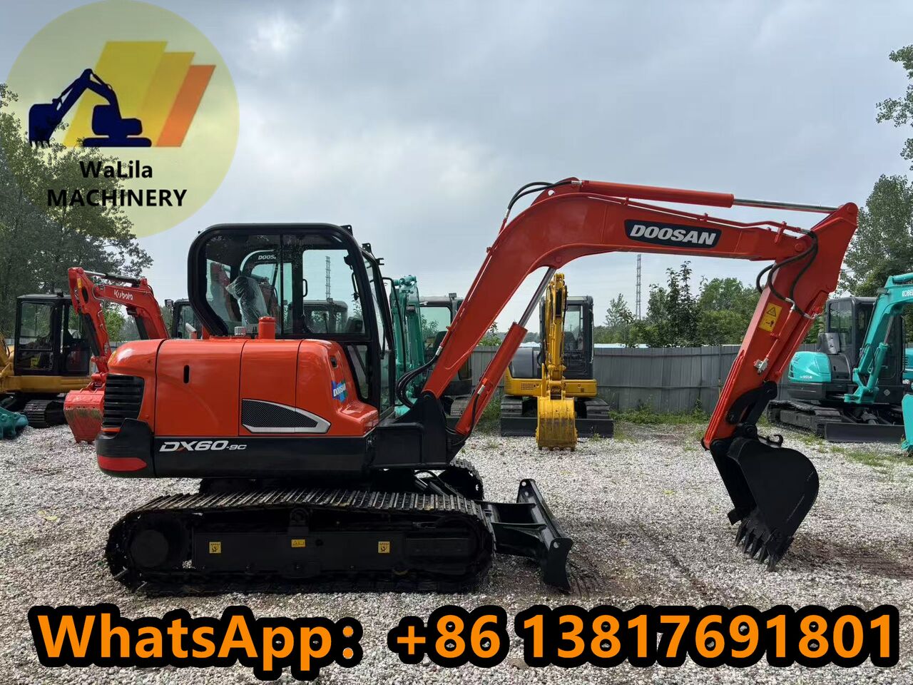 DOOSAN DX60 / DX60-9C - Мини-экскаватор: фото 1 DOOSAN DX60 / DX60-9C - Мини-экскаватор: фото 1