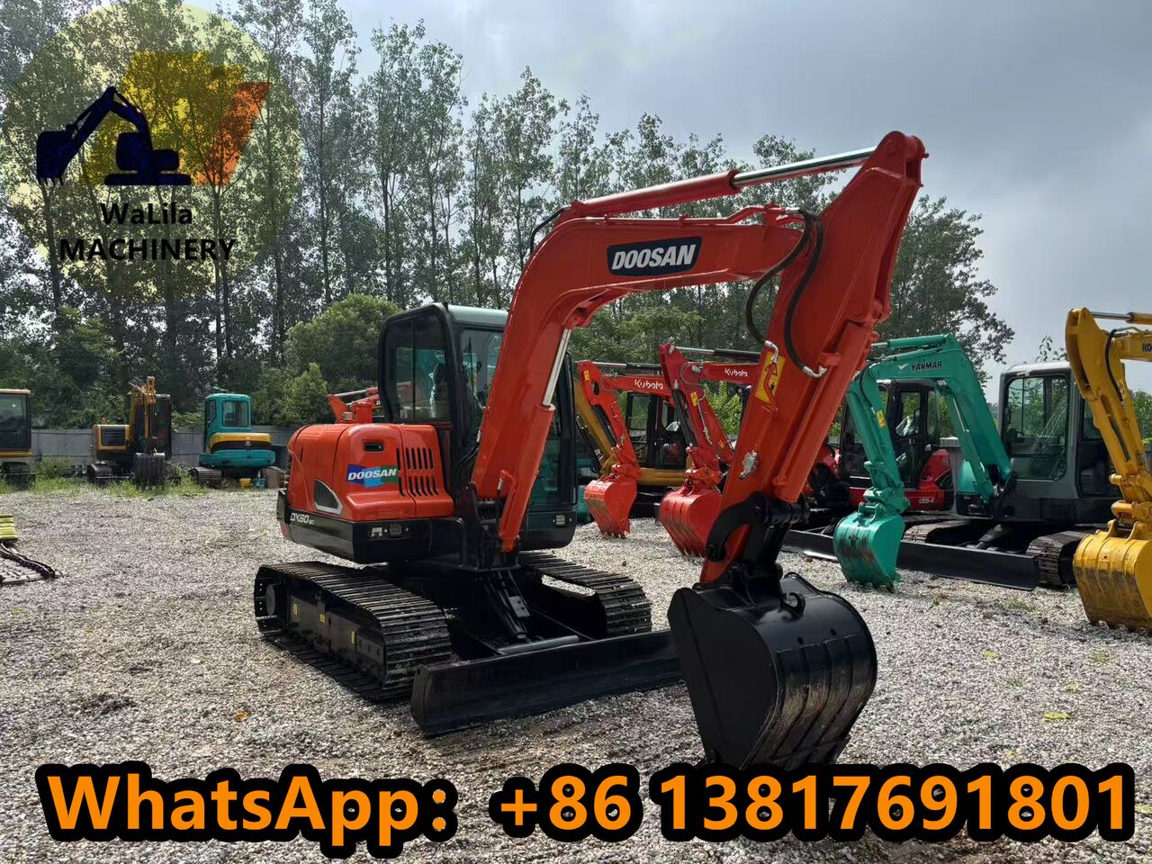 DOOSAN DX60 / DX60-9C - Мини-экскаватор: фото 2 DOOSAN DX60 / DX60-9C - Мини-экскаватор: фото 2