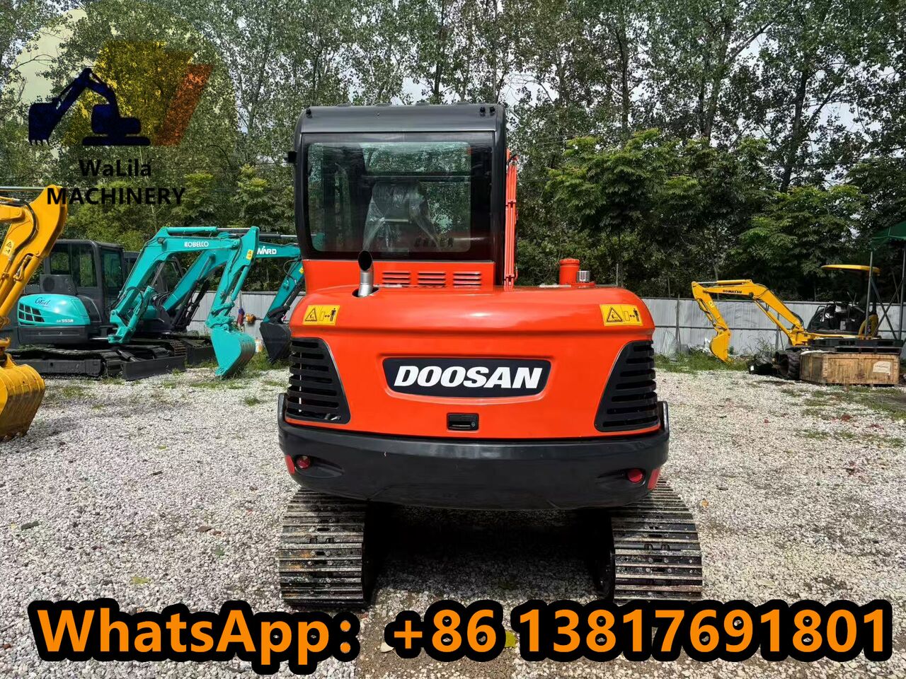 DOOSAN DX60 - Мини-экскаватор: фото 3 DOOSAN DX60 - Мини-экскаватор: фото 3