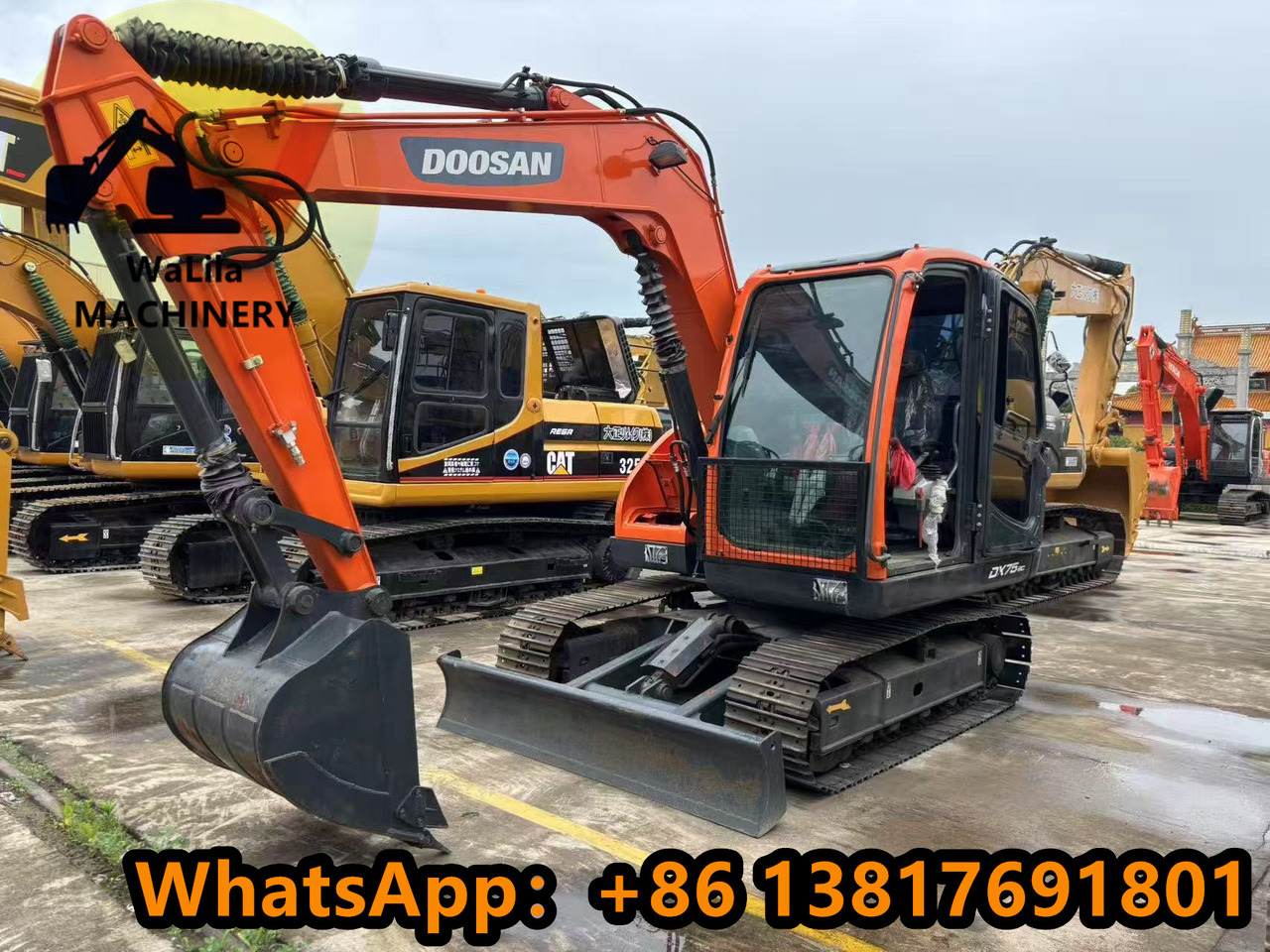 DOOSAN DX75-9 - Мини-экскаватор: фото 1 DOOSAN DX75-9 - Мини-экскаватор: фото 1