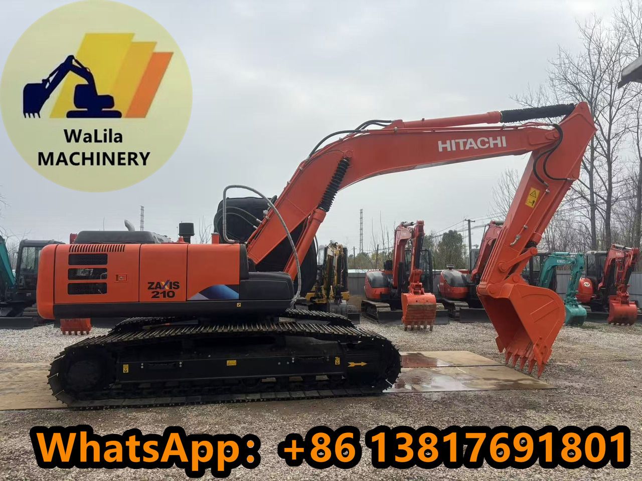 HITACHI ZAXIS210-3G - Гусеничный экскаватор: фото 1 HITACHI ZAXIS210-3G - Гусеничный экскаватор: фото 1