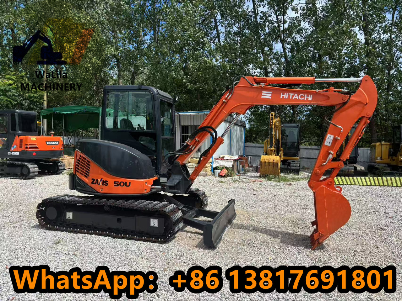 HITACHI ZX50US - Мини-экскаватор: фото 5 HITACHI ZX50US - Мини-экскаватор: фото 5