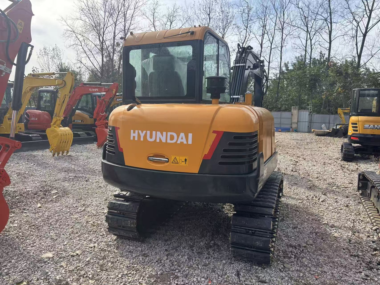 Мини-экскаватор HYUNDAI Hx60 pro: фото 6